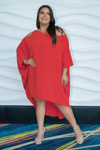 Load image into Gallery viewer, Cold Shoulder Tunic Blouse / Dress