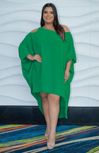 Load image into Gallery viewer, Cold Shoulder Tunic Blouse / Dress