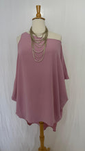 Load image into Gallery viewer, Cold Shoulder Tunic Blouse / Dress