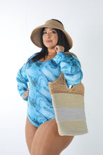 Load image into Gallery viewer, Cross Back One Piece Swimsuit