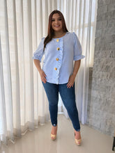 Load image into Gallery viewer, Pastel Stripes Blouse