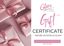 Load image into Gallery viewer, Glam Gift Certificate
