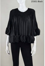 Load image into Gallery viewer, Romance Glam Pleated Blouse
