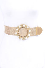 Load image into Gallery viewer, Pearl Chic Golden Belt
