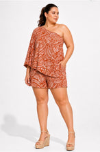Load image into Gallery viewer, Santorini Glam Asymmetric Tunic Set
