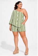 Load image into Gallery viewer, Santorini Glam Asymmetric Tunic Set
