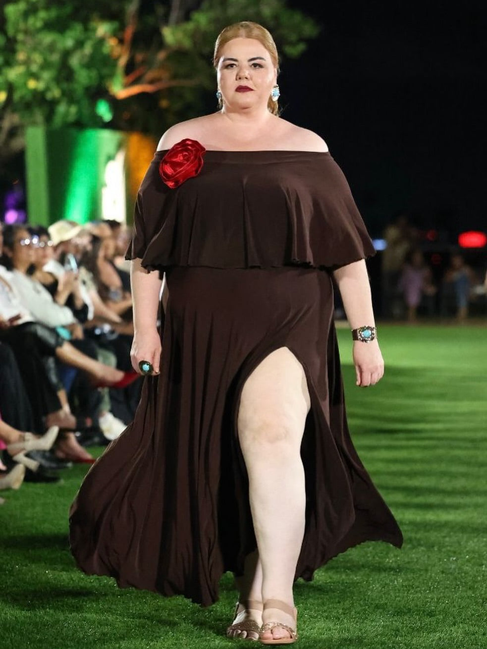 Chocolate Brown Multiway Maxi Dress
