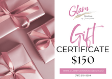 Load image into Gallery viewer, Glam Gift Certificate
