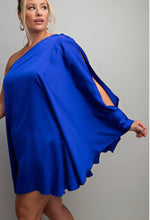 Load image into Gallery viewer, Royal Blue Tunic Dress
