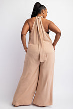 Load image into Gallery viewer, Soft Glam Halter Jumpsuit
