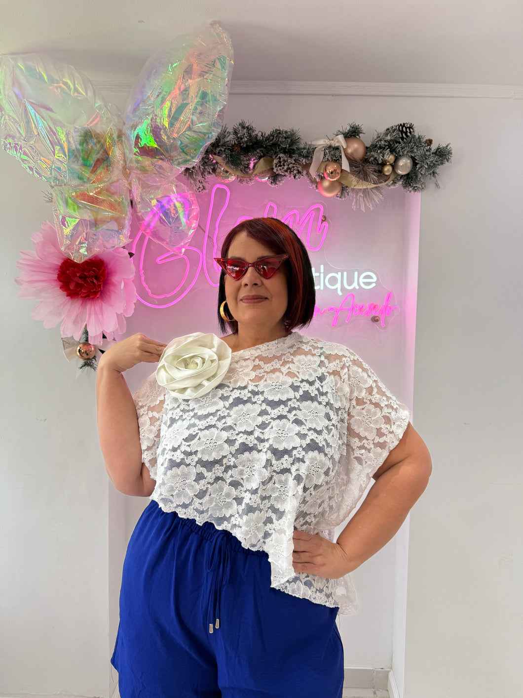 Lace Cover Top