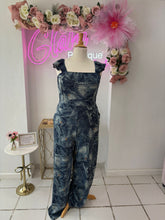 Load image into Gallery viewer, Denim Patchwork Jumpsuit
