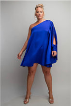 Load image into Gallery viewer, Royal Blue Tunic Dress
