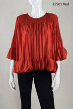 Load image into Gallery viewer, Romance Glam Pleated Blouse
