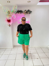 Load image into Gallery viewer, Rhinestones Bow Cropped Top

