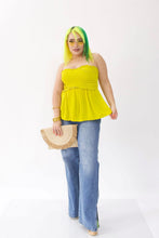 Load image into Gallery viewer, Brisa Tropical - Atabey Babydoll Off Shoulder Top
