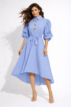 Load image into Gallery viewer, Pinstriped Statement Dress
