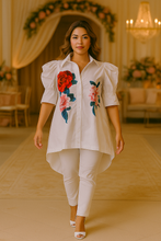 Load image into Gallery viewer, Floral Bloom Dress Shirt
