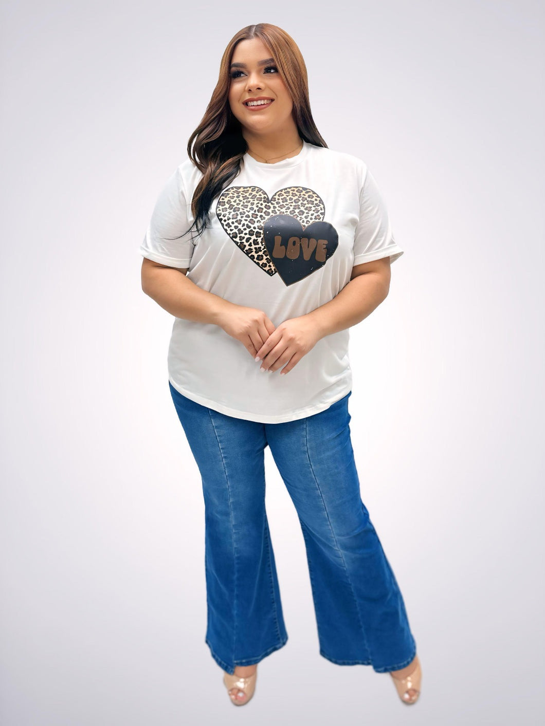 Leopard Heart T-Shirt