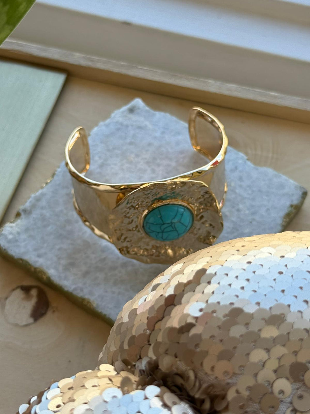 Isla Turquesa Statement Cuff
