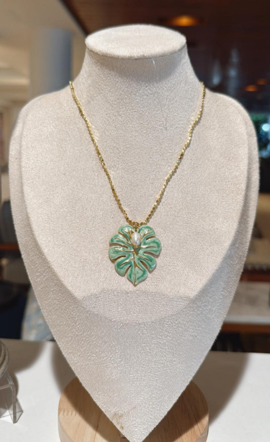 Monstera Tropical – Collar Encanto Caribeño
