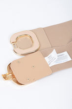 Load image into Gallery viewer, Luxe Gold Buckle Stretch Belt
