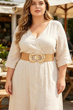 Load image into Gallery viewer, Golden Natural Stretch Belt

