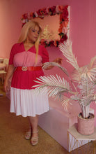 Load image into Gallery viewer, Short Pink Ruffle Dress
