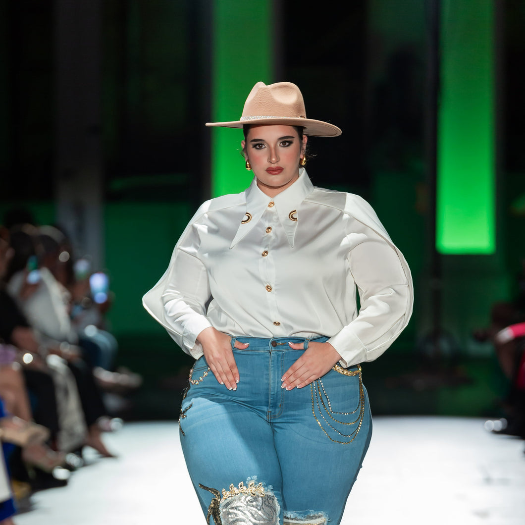 Tania's Button Down Blouse