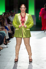 Load image into Gallery viewer, Green Sequin Blazer
