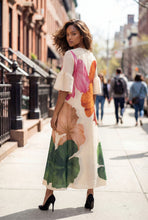 Load image into Gallery viewer, Floral Print Crinkled Dress
