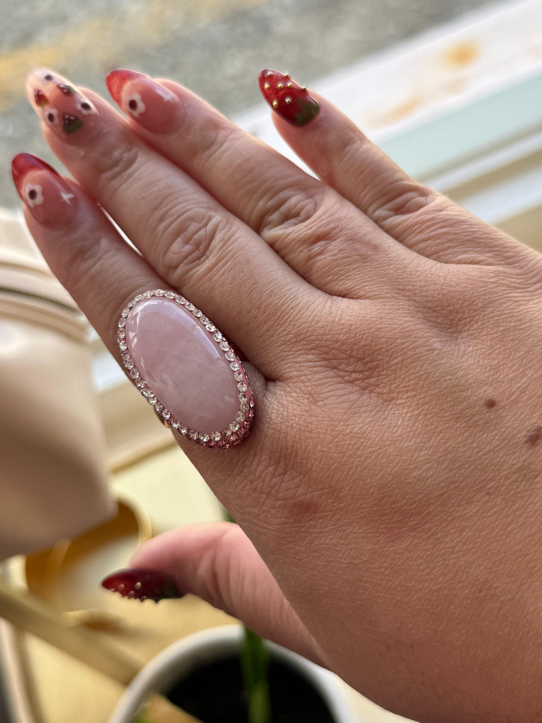 Glam Aura Statement Ring