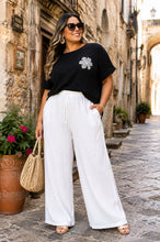Load image into Gallery viewer, Crochet Italian Glam Shine Blouse
