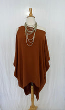 Load image into Gallery viewer, Cold Shoulder Tunic Blouse / Dress
