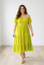 Load image into Gallery viewer, Off Shoulder Maxi Dress
