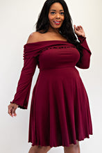 Load image into Gallery viewer, Chic Off-Shoulder Short Dress
