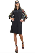 Load image into Gallery viewer, Rock On Fringe Shirt Dress
