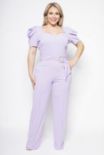 Load image into Gallery viewer, Lavender Elegant Jumpsuit
