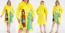 Load image into Gallery viewer, Fashion Girls Yellow Dress
