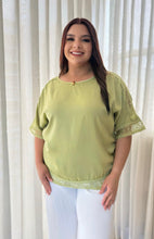 Load image into Gallery viewer, Soft Glam Satin Blouse
