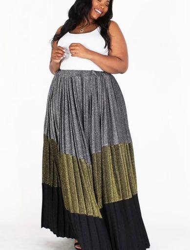 Glitter Long Skirt