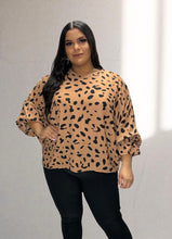 Load image into Gallery viewer, Animal Print Blouse
